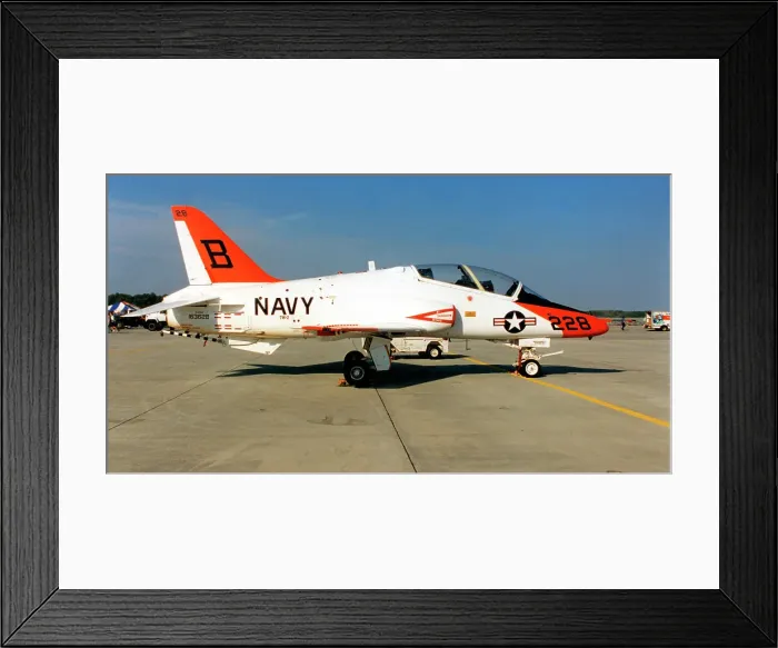 Framed Print : McDonnell Douglas T-45A Goshawk 163628 Framed Print : McDonnell Douglas T-45A Goshawk 163628