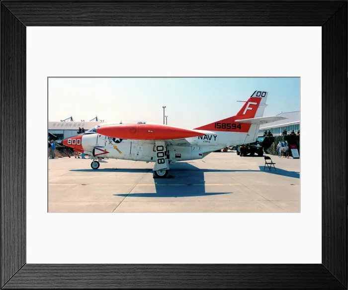 Framed Print : North American Rockwell T-2C Buckeye 158594 Framed Print : North American Rockwell T-2C Buckeye 158594