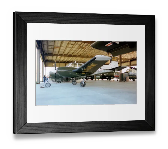 Framed Print : Beech L-23D-BH Seminole 58-3051 Framed Print : Beech L-23D-BH Seminole 58-3051