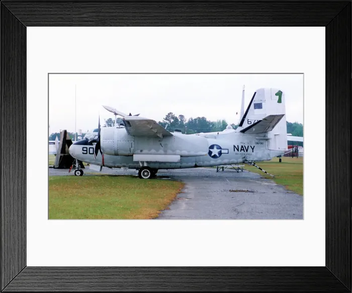 Framed Print : Grumman C-1A Trader 136790 Framed Print : Grumman C-1A Trader 136790