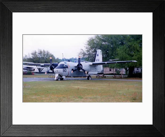 Framed Print : Grumman C-1A Trader 136790 Framed Print : Grumman C-1A Trader 136790