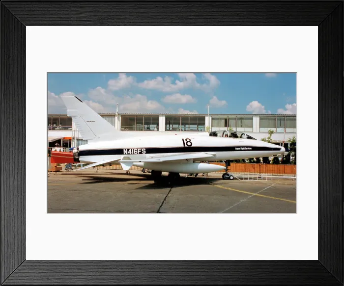 Framed Print : North American F-100F Super Sabre N416FS Framed Print : North American F-100F Super Sabre N416FS