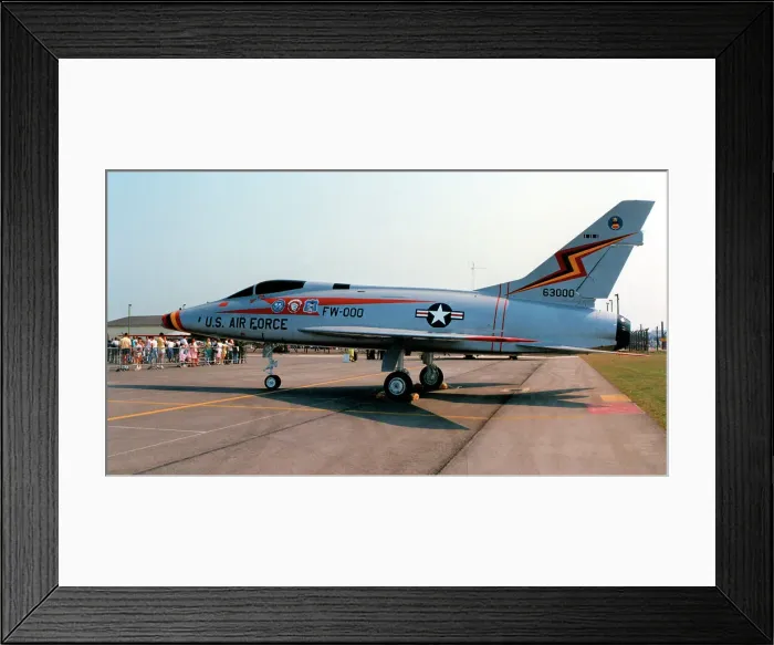 Framed Print : North American F-100D Super Sabre 56-3000 Framed Print : North American F-100D Super Sabre 56-3000