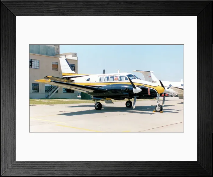 Framed Print : Beechcraft U-21A Ute 66-18015 Framed Print : Beechcraft U-21A Ute 66-18015
