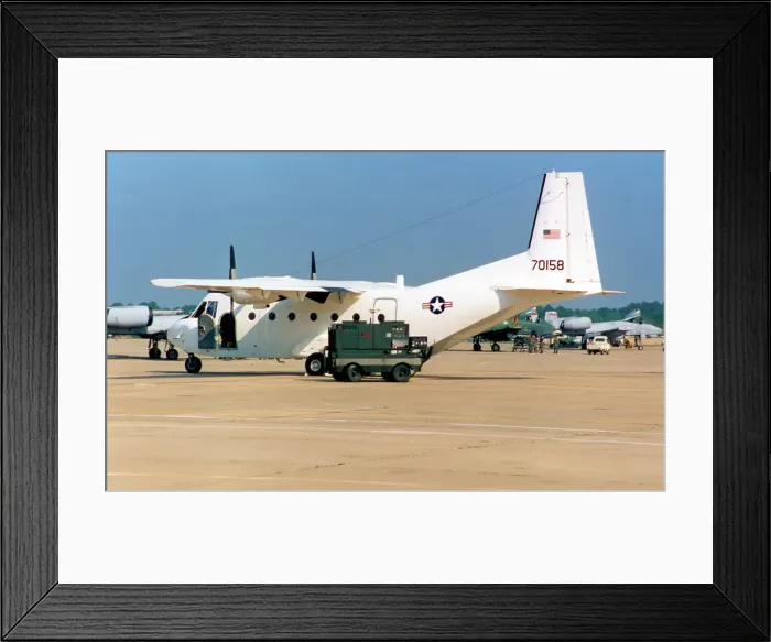 Framed Print : CASA 212 87-0158 Framed Print : CASA 212 87-0158