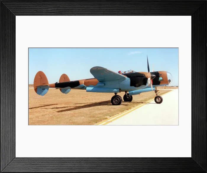 Framed Print : Lockheed P-38J Lightning N38LL Framed Print : Lockheed P-38J Lightning N38LL