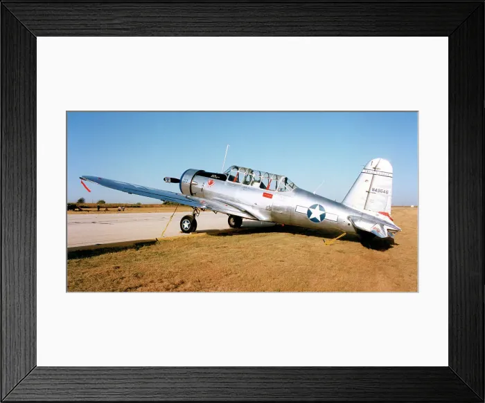 Framed Print : Vultee BT-13A Valiant N49646 Framed Print : Vultee BT-13A Valiant N49646