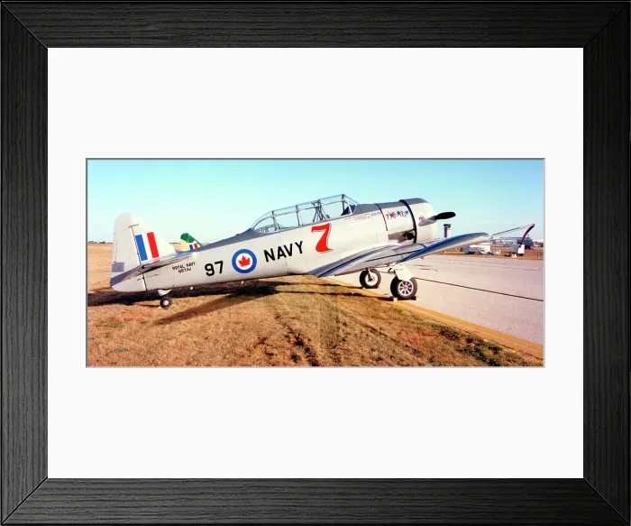 Framed Print : Noorduyn AT-16 Harvard IIB N97AW - 97 Framed Print : Noorduyn AT-16 Harvard IIB N97AW - 97