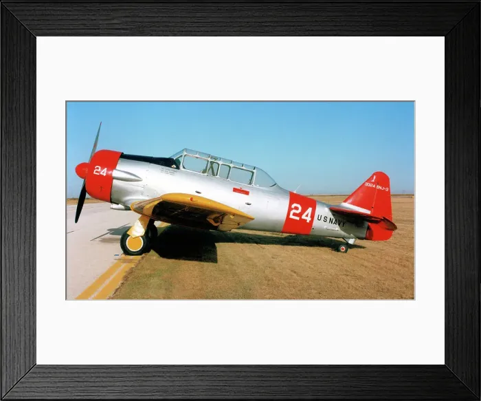 Framed Print : Noorduyn AT-16 Harvard IIB N3653G - 24 Framed Print : Noorduyn AT-16 Harvard IIB N3653G - 24
