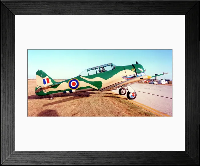 Framed Print : North American AT-6D Texan N7300C Framed Print : North American AT-6D Texan N7300C