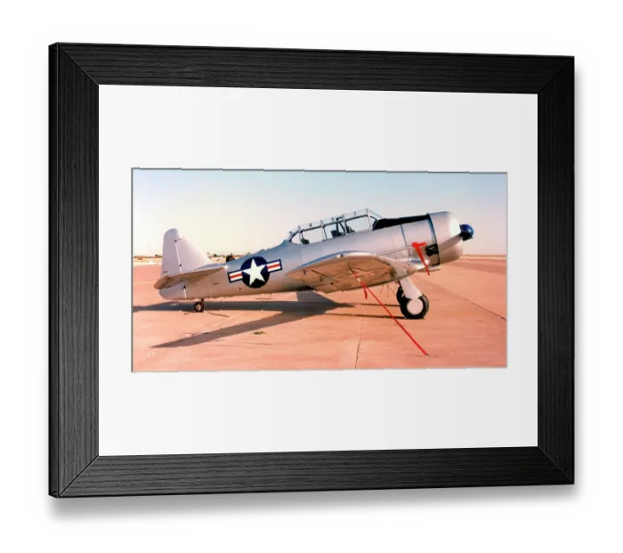 Framed Print : North American T-6G Texan N2449 Framed Print : North American T-6G Texan N2449