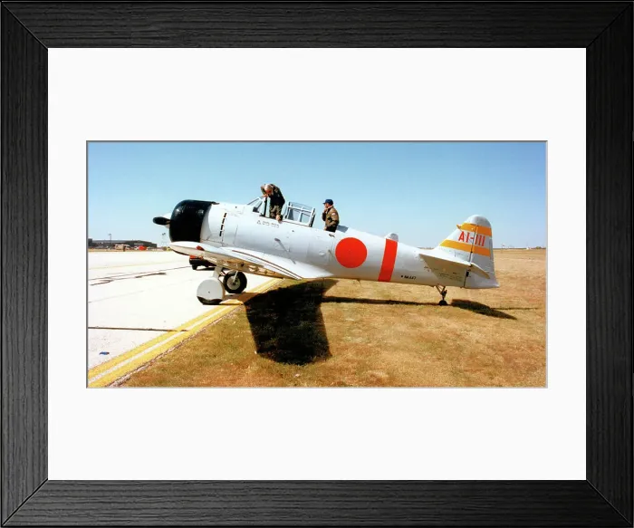 Framed Print : Canadian Car and Foundry Harvard Mk. IV N4447 - AI-111 Framed Print : Canadian Car and Foundry Harvard Mk. IV N4447 - AI-111