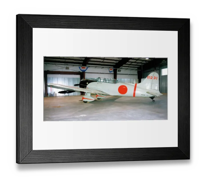 Framed Print : Vultee BT-13A N56336 - EI·221 (Aichi D3A replica) Framed Print : Vultee BT-13A N56336 - EI·221 (Aichi D3A replica)
