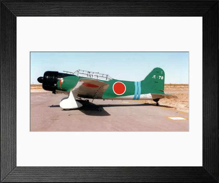Framed Print : Vultee BT-13A N56478 (Aichi D3A replica) Framed Print : Vultee BT-13A N56478 (Aichi D3A replica)