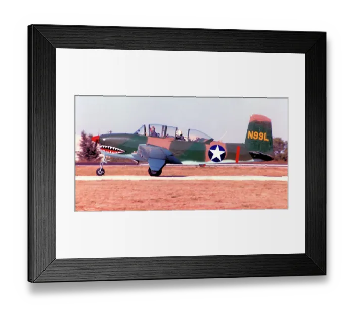 Framed Print : Beechcraft T-34A Mentor N99L Framed Print : Beechcraft T-34A Mentor N99L