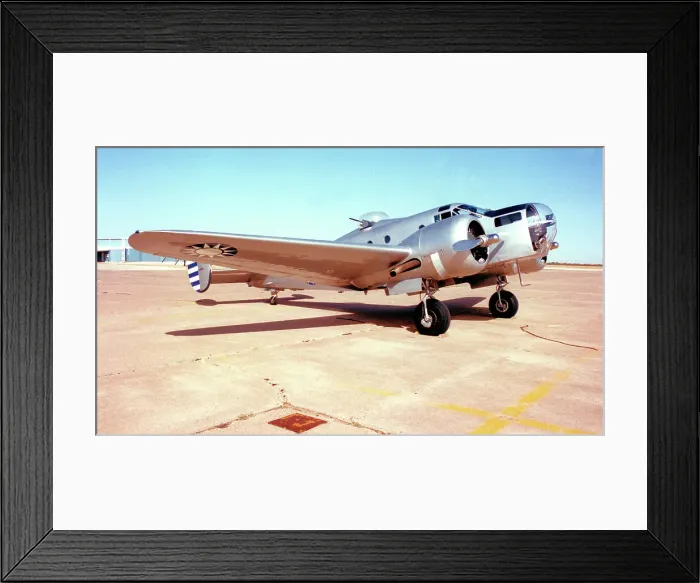 Framed Print : Beech SNB-1 Kansan N145SC Framed Print : Beech SNB-1 Kansan N145SC