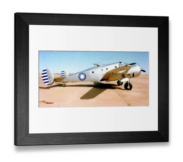 Framed Print : Beech SNB-1 Kansan N145SC Framed Print : Beech SNB-1 Kansan N145SC