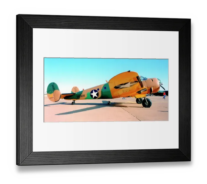 Framed Print : Beech C-45H Expeditor N40074 Framed Print : Beech C-45H Expeditor N40074