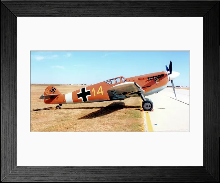Framed Print : Hispano HA. 1112-M1L Buchon N109ME Framed Print : Hispano HA. 1112-M1L Buchon N109ME