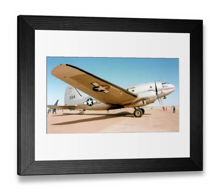 Framed Print : Curtiss C-46F Commando N53594 China Doll Framed Print : Curtiss C-46F Commando N53594 China Doll