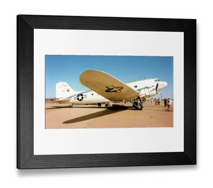 Framed Print : Douglas R4D-6 N151ZE Framed Print : Douglas R4D-6 N151ZE