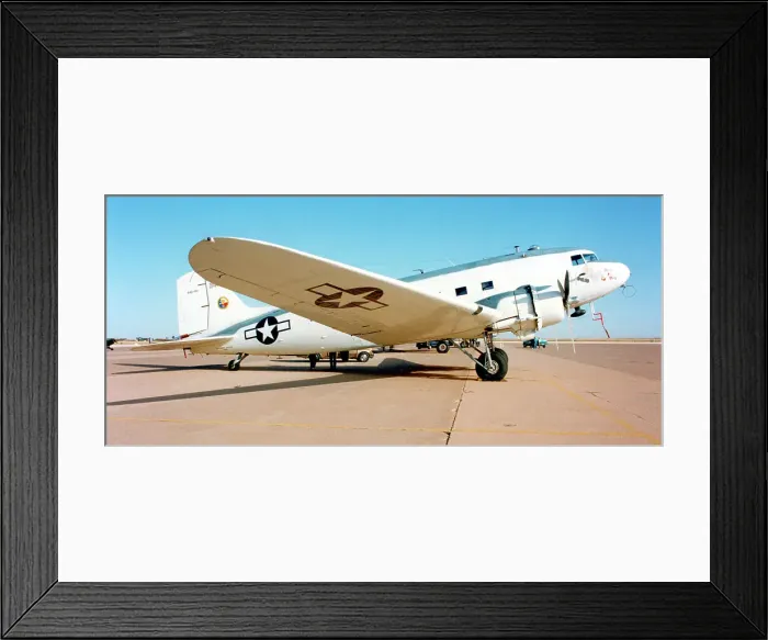 Framed Print : Douglas R4D-6 N151ZE Framed Print : Douglas R4D-6 N151ZE