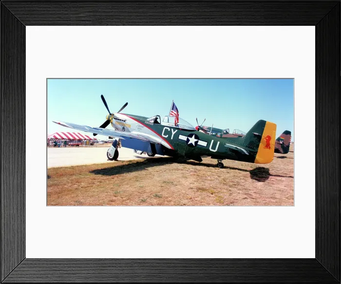 Framed Print : North American P-51D Mustang N5428V - CY-U Gunfighter Framed Print : North American P-51D Mustang N5428V - CY-U Gunfighter