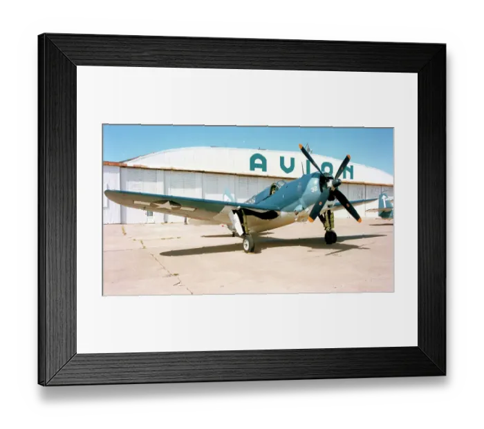 Framed Print : Curtiss SB2C-5 Helldiver N92879