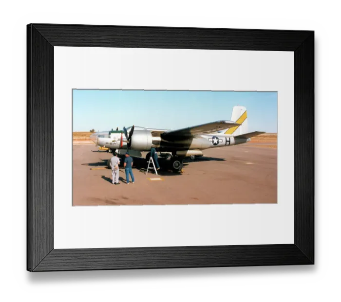 Framed Print : Douglas B-26C Invader N202R Miss Murphy Framed Print : Douglas B-26C Invader N202R Miss Murphy