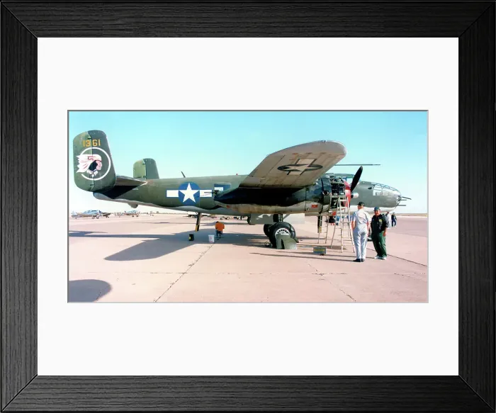 Framed Print : North American TB-25J Mitchell N3481G Framed Print : North American TB-25J Mitchell N3481G