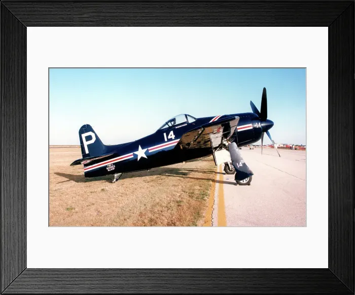 Framed Print : Grumman F8F-1 Bearcat N14HP Framed Print : Grumman F8F-1 Bearcat N14HP