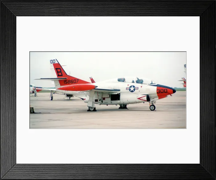 Framed Print : Rockwell T-2C Buckeye 158607 Framed Print : Rockwell T-2C Buckeye 158607