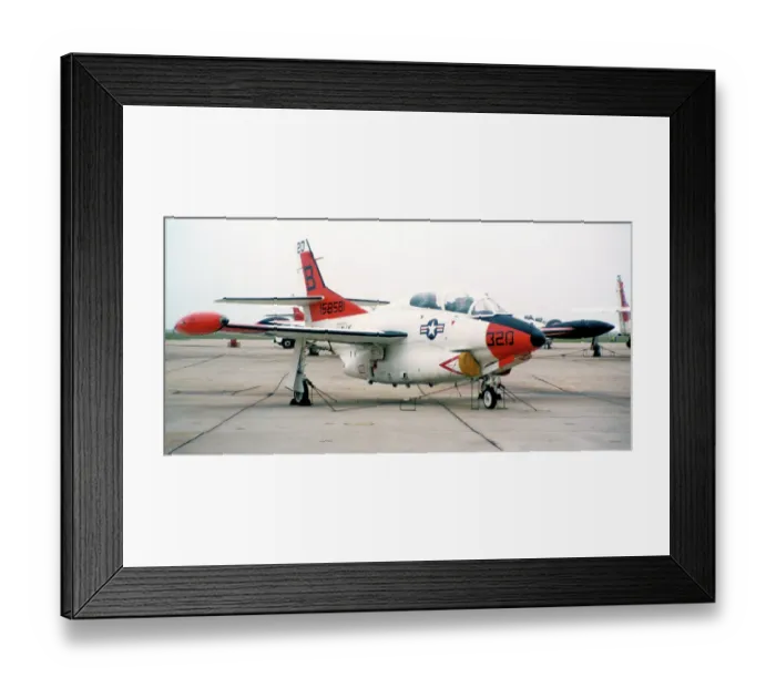 Framed Print : Rockwell T-2C Buckeye 158581 Framed Print : Rockwell T-2C Buckeye 158581