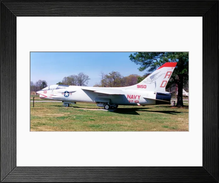 Framed Print : Vought F-8E Crusader 149150 Framed Print : Vought F-8E Crusader 149150