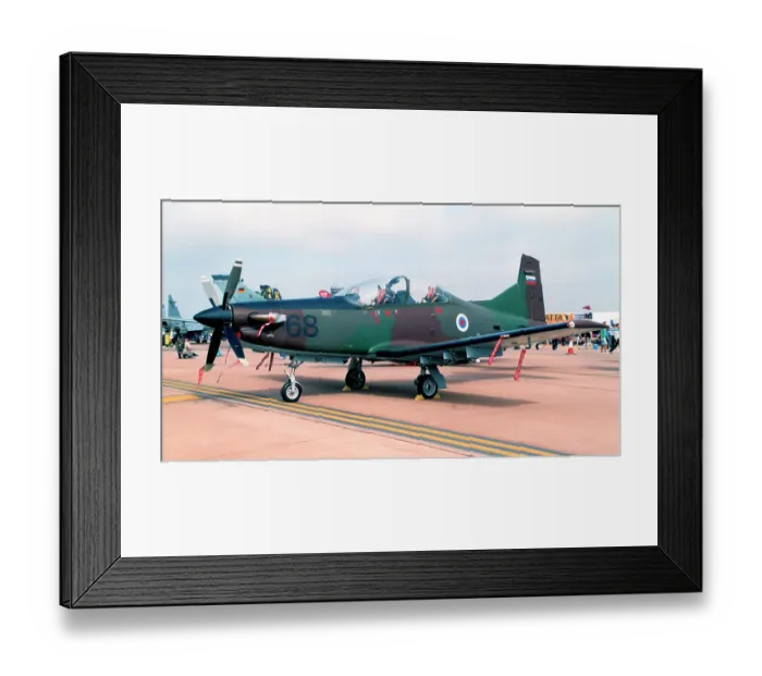 Framed Print : Pilatus PC-9M L9-68 Framed Print : Pilatus PC-9M L9-68