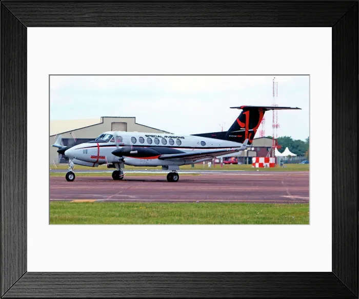 Framed Print : Beechcraft King Air 350ER Special Missions N1459 Framed Print : Beechcraft King Air 350ER Special Missions N1459