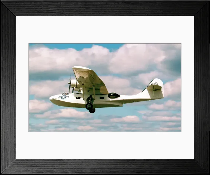 Framed Print : Canadian Vickers PBV-1A Canso A G-PBYA Framed Print : Canadian Vickers PBV-1A Canso A G-PBYA