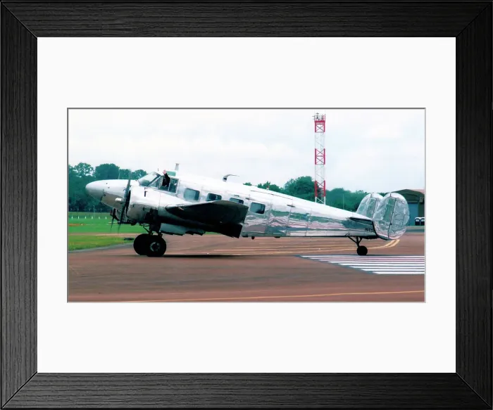 Framed Print : Beech G18S N45CF Framed Print : Beech G18S N45CF