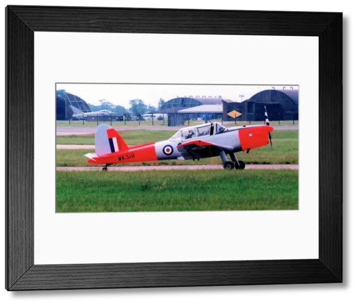 Framed Print : de Havilland DHC-1 Chipmunk T. 10 WK518 Framed Print : de Havilland DHC-1 Chipmunk T. 10 WK518