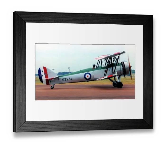 Framed Print : Avro 621 Tutor G-AHSA - K3241 Framed Print : Avro 621 Tutor G-AHSA - K3241