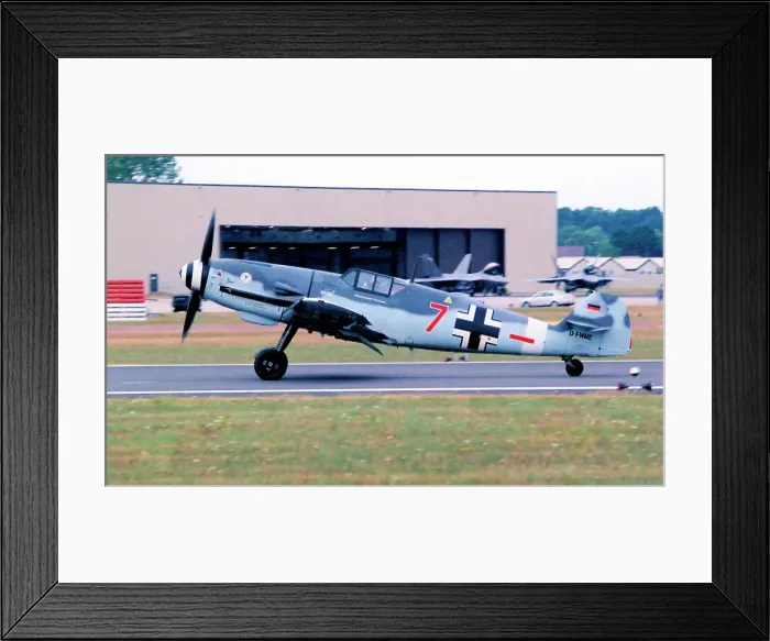 Framed Print : Messerschmitt Bf 109G-4 D-FWME Framed Print : Messerschmitt Bf 109G-4 D-FWME