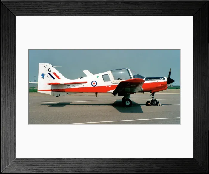 Framed Print : Scottish Aviation Bulldog T. 1 XX521 Framed Print : Scottish Aviation Bulldog T. 1 XX521