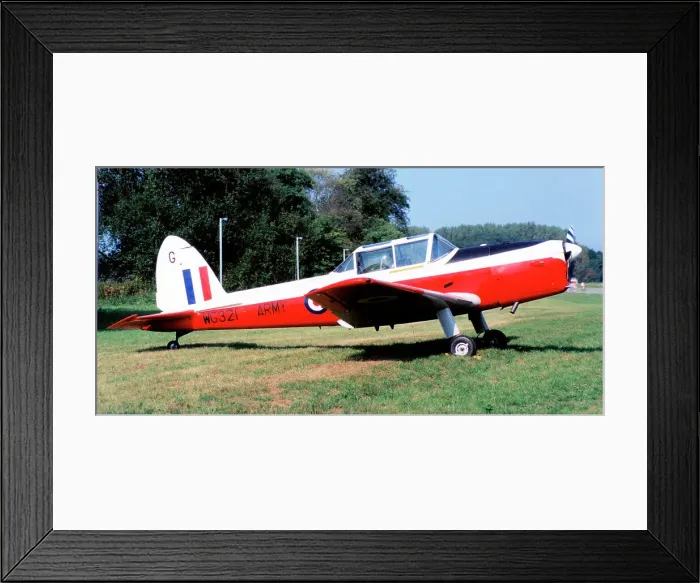 Framed Print : de Havilland DHC-1 Chipmunk T. 10 WG321 Framed Print : de Havilland DHC-1 Chipmunk T. 10 WG321