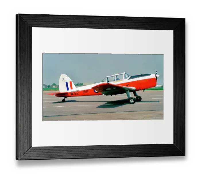 Framed Print : de Havilland DHC-1 Chipmunk T. 10 WK512 Framed Print : de Havilland DHC-1 Chipmunk T. 10 WK512