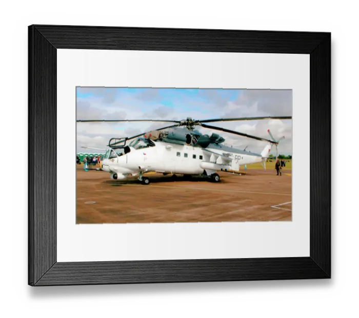 Framed Print : Mil Mi-35 3370 Framed Print : Mil Mi-35 3370