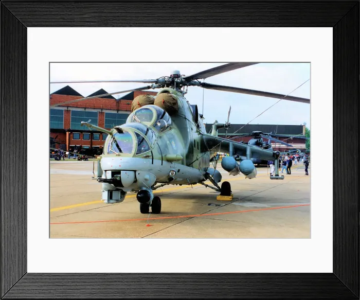 Framed Print : Mil Mi-24V 0710 Framed Print : Mil Mi-24V 0710