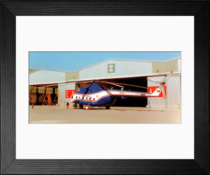 Framed Print : Mi-17-1V J792M10 Framed Print : Mi-17-1V J792M10