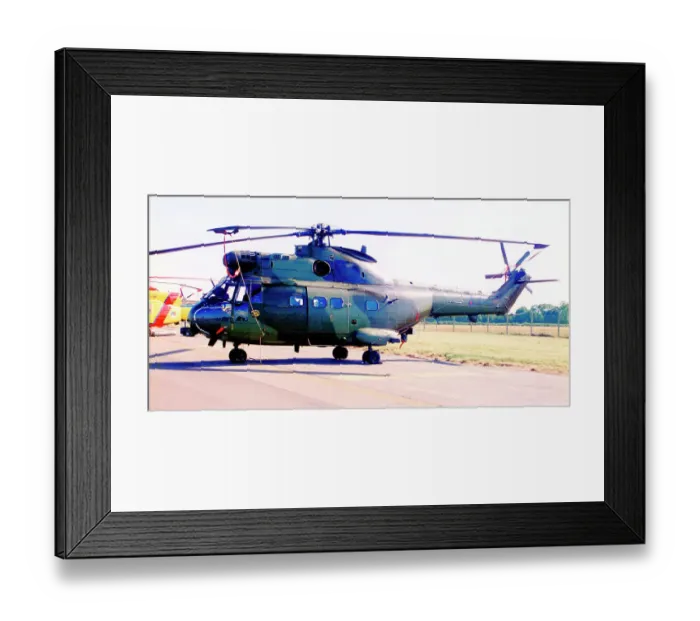 Framed Print : Aerospatiale SA330 Puma HC. 1 Framed Print : Aerospatiale SA330 Puma HC. 1