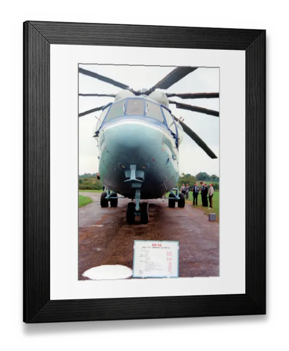 Framed Print : Mil Mi-26T SSSR-06197 Framed Print : Mil Mi-26T SSSR-06197