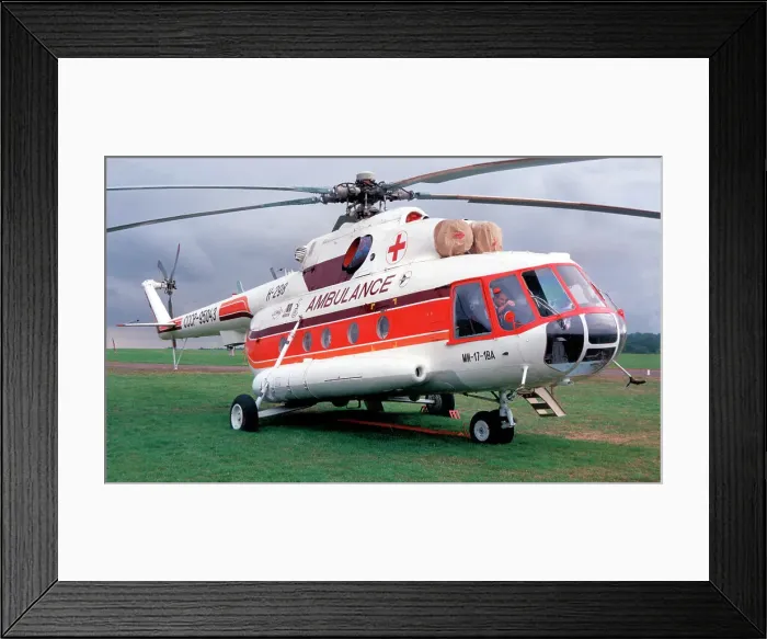 Framed Print : Mil Mi-17-1BA SSSR-95043 Framed Print : Mil Mi-17-1BA SSSR-95043